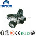 18+2 uv and red led head lamp With telescopic zoom